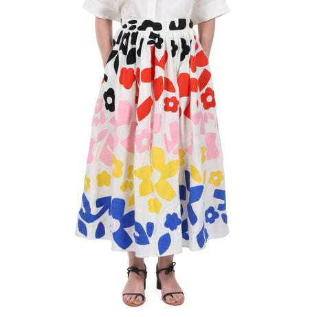 CECELIA EMBROIDERED SKIRT