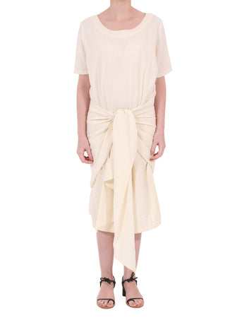 CREAM LAKE DRESS