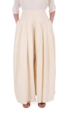CREAM PALERMO PANTS